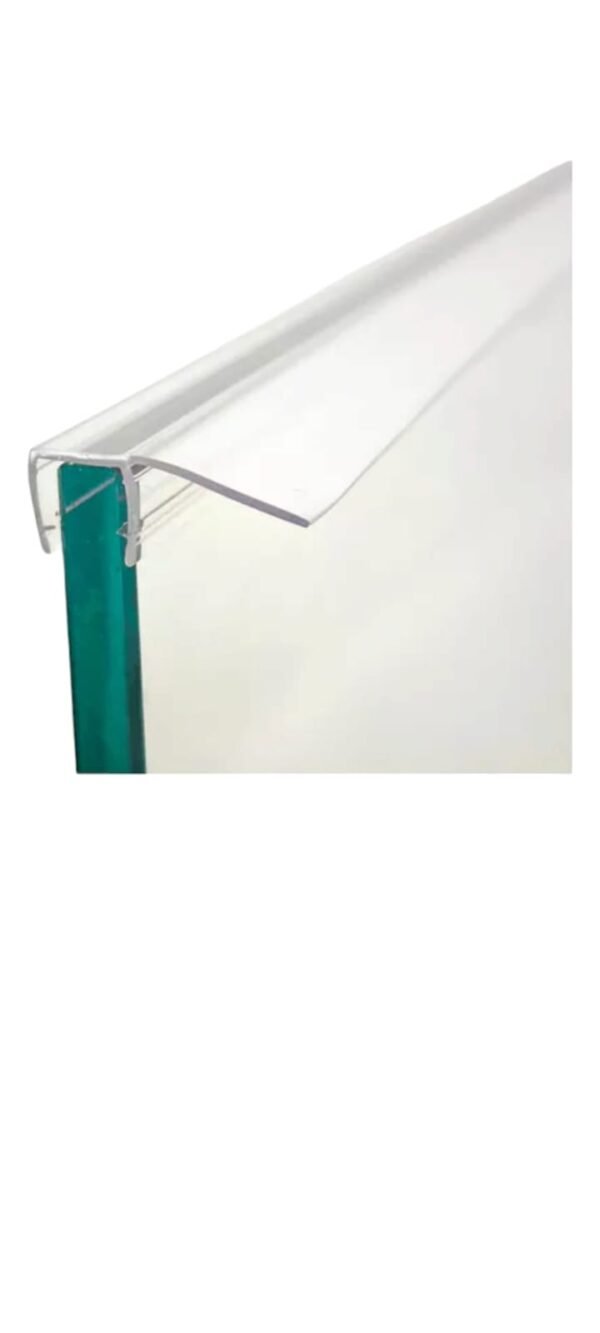 BURLETE TRANSPARENTE F P/VIDRIO 8 A 10 MM 3 MTS - BF8103