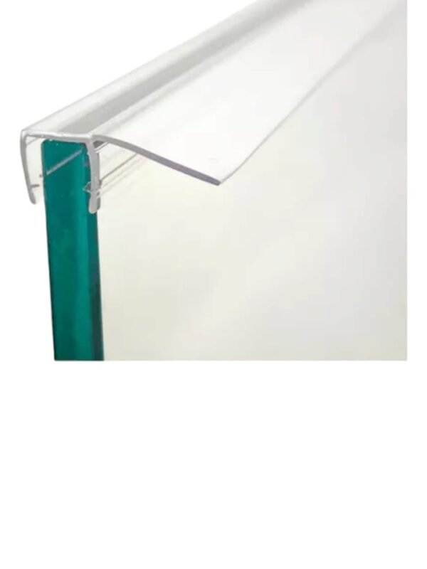 BURLETE F TRANSPARENTE PARA VIDRIO DE 10 Y 8MM 3METROS BURLETE TRANSPARENTE F P/VIDRIO 10 MM 2.50 MTS - 1050324