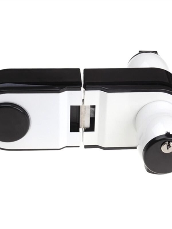 Cerradura p/Puerta de Vidrio Doble, Llave + Pomo - FG-121A