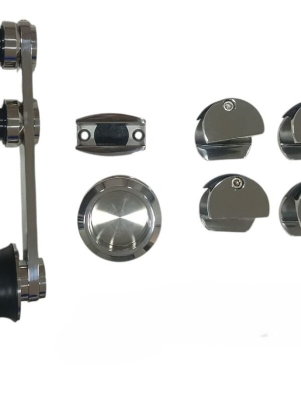 KIT DE PUERTA CORREDIZA Tipo Elegance de Acero Inoxidable 304 - FG-SL03