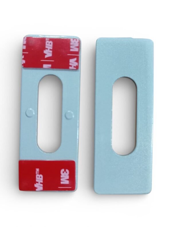 TIRADOR PARA VITRINA ALUMINIO AUTOADHESIVO 3M GRIS 1002314