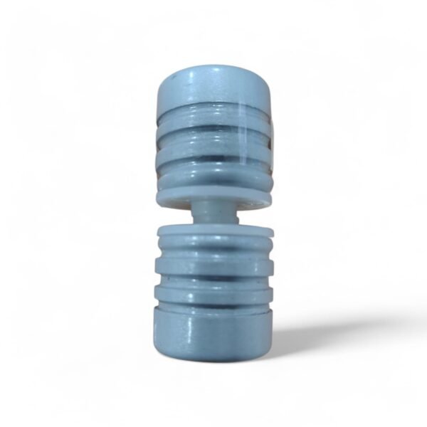 TIRADOR DOBLE 3 RANURAS 20X20MM GRIS EN ALUMINIO 1002303