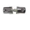 SOPORTE COCODRILO DOBLE CROMADO 10MM C/TORNILLO 1002262