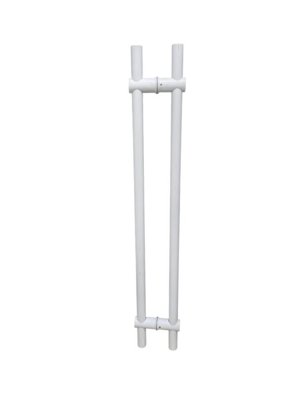 WhatsApp Image 2026-01-19 at 19.44.13 MANIJON DOBLE EN H TUBULAR BLANCO REGULABLE 1000X32MM ACERO INOX 304 1002217