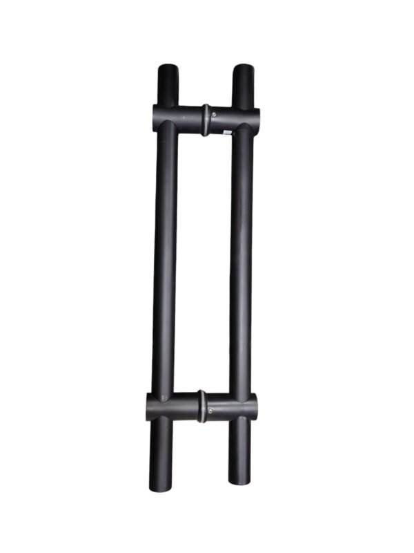 WhatsApp Image 2026-01-19 at 20.23.45 MANIJON DOBLE EN H TUBULAR NEGRO REGULABLE 600X32MM ACERO INOX 304 1002220