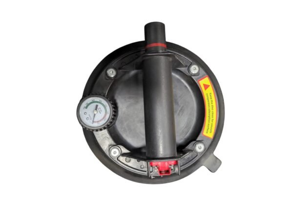 VENTOSA A PISTON CON MANOMETRO NEGRA INCLUYE VALIJA PLASTICA 1002922