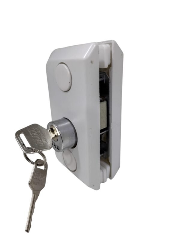 CERRADURA PARA BLINDEX BLANCA POLIAMIDA 1002120
