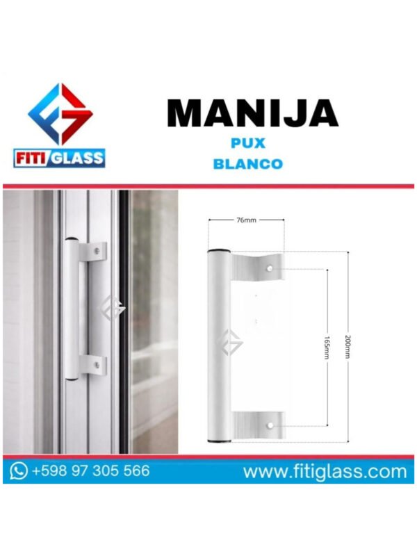 MANIJA PUX BLANCA 165MM 988334