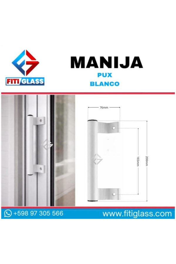 MANIJA PUX BLANCA 165MM 988334