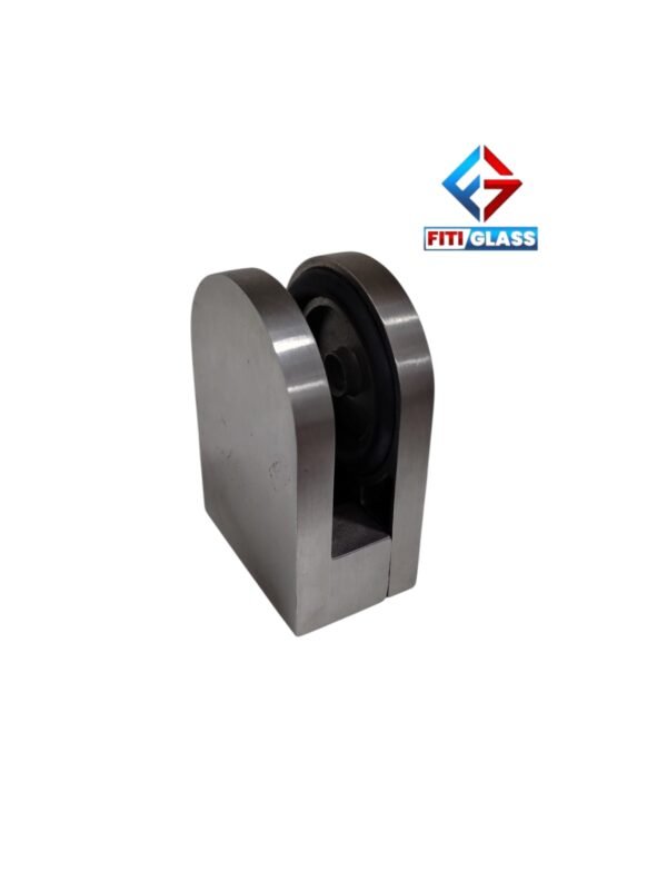 SOPORTE BARANDA U ZAMAC CROMADA MATE 1080657